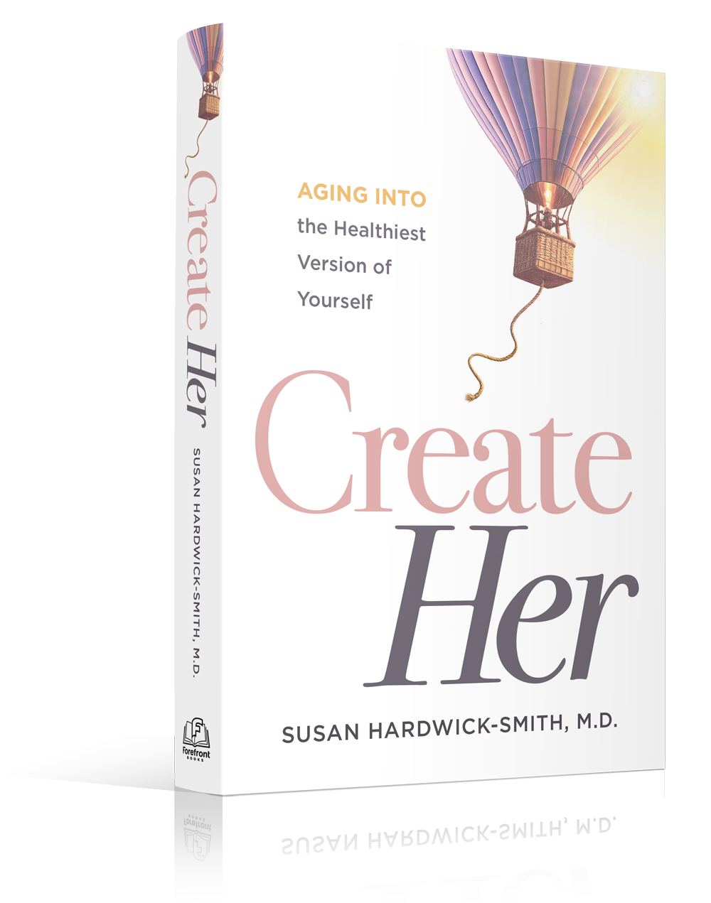Create Her — book cover by Dr. Susan Hardwick-Smith